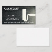 Visitekaartje voor het schilderen van het zwarte-k (Voorkant / Achterkant)