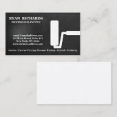 Visitekaartje voor het schilderen van het zwarte-k (Voorkant / Achterkant)