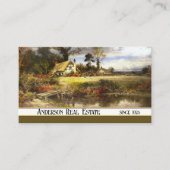 Visitekaartje voor het schilderen van onroerend g (Voorkant)