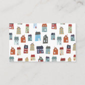 Visitekaartje voor het schoonmaken van het huis (Achterkant)