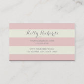 Visitekaartje voor het snijpatroon van inktstrips  (Achterkant)