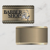 visitekaartje voor het tekenen van bast (Voorkant / Achterkant)