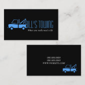 Visitekaartje voor het trekken van sleepboten (Voorkant / Achterkant)