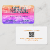 Visitekaartje voor het vangen van ogen (Voorkant / Achterkant)