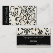 Visitekaartje voor het vastleggen van herinneringe (Voorkant / Achterkant)