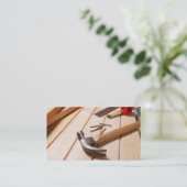 Visitekaartje voor het verbouwen van woningen/timm (Staand voorkant)