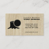 Visitekaartje voor het verwijderen van stukjes boo (Voorkant)