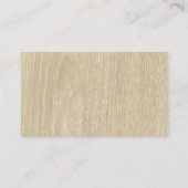 Visitekaartje voor het verwijderen van stukjes boo (Achterkant)