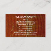 Visitekaartje voor het verzamelen van schroot (Achterkant)