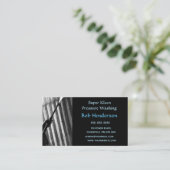 Visitekaartje voor het wassen van de bewerkbare dr (Staand voorkant)