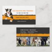 visitekaartje voor hondentrainers (Voorkant / Achterkant)