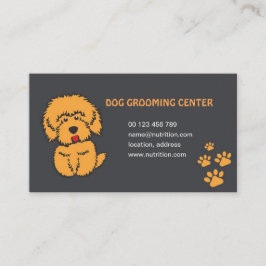 visitekaartje voor hondentrimsalon