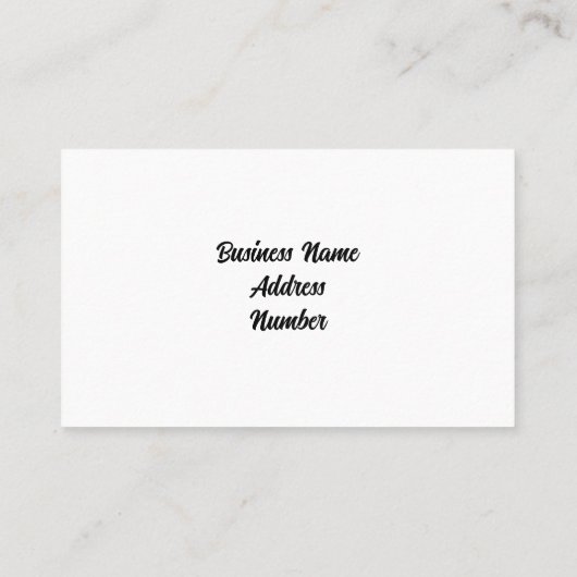 visitekaartje voor hondenverzorging (Achterkant)