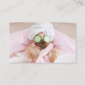 visitekaartje voor hondenverzorging (Voorkant)