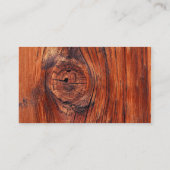 Visitekaartje voor houtkap (Achterkant)