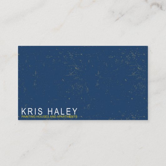 Visitekaartje voor huis- en appartementenkleurstof (Achterkant)