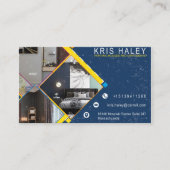 Visitekaartje voor huis- en appartementenkleurstof (Voorkant)