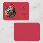  Visitekaartje voor huisdier sitter (Voorkant / Achterkant)