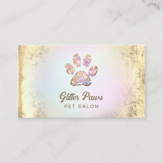 visitekaartje voor huisdieren (Voorkant)