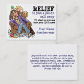 Visitekaartje voor huisreiniging (Voorkant / Achterkant)