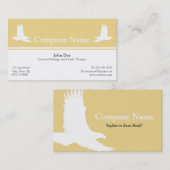 Visitekaartje voor huwelijken en familietherapie (Voorkant / Achterkant)