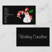 Visitekaartje voor huwelijksconsultant (Voorkant / Achterkant)