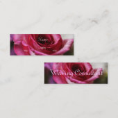 Visitekaartje voor huwelijksconsultant (Voorkant / Achterkant)