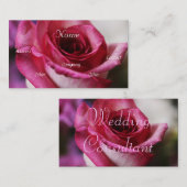 Visitekaartje voor huwelijksconsultant (Voorkant / Achterkant)
