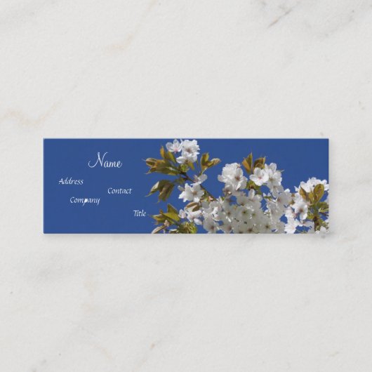 Visitekaartje voor huwelijksconsultant (Voorkant)