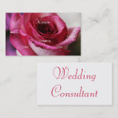 Visitekaartje voor huwelijksconsultant (Voorkant / Achterkant)
