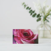 Visitekaartje voor huwelijksconsultant (Staand voorkant)