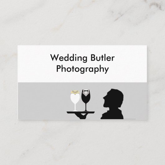 Visitekaartje voor huwelijksservice (Achterkant)