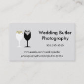 Visitekaartje voor huwelijksservice (Voorkant)