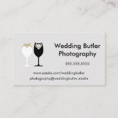 Visitekaartje voor huwelijksservice (Voorkant)