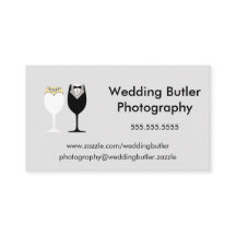 Visitekaartje voor huwelijksservice