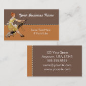 Visitekaartje voor id- of reinigingsservices (Voorkant / Achterkant)