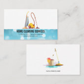 Visitekaartje voor industriële reiniging (Voorkant / Achterkant)