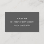 Visitekaartje voor installatie en reparatie van ap (Achterkant)