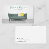 Visitekaartje voor interieurmeubelen (Voorkant / Achterkant)