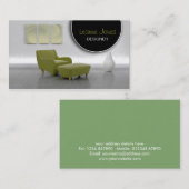 Visitekaartje voor intern ontwerp (Voorkant / Achterkant)