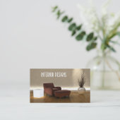 Visitekaartje voor intern ontwerp (Staand voorkant)