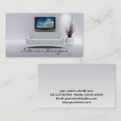 Visitekaartje voor intern ontwerp (Voorkant / Achterkant)