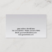 Visitekaartje voor intern ontwerp (Achterkant)