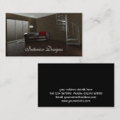 Visitekaartje voor intern ontwerp (Voorkant / Achterkant)