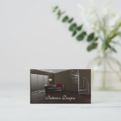 Visitekaartje voor intern ontwerp (Staand voorkant)