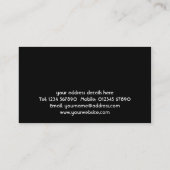 Visitekaartje voor intern ontwerp (Achterkant)