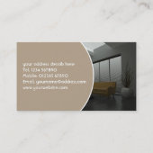 Visitekaartje voor intern ontwerp (Achterkant)