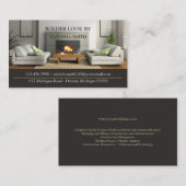 Visitekaartje voor intern ontwerp (Voorkant / Achterkant)