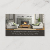 Visitekaartje voor intern ontwerp (Voorkant)