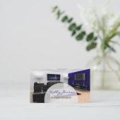 Visitekaartje voor intern ontwerp (Staand voorkant)